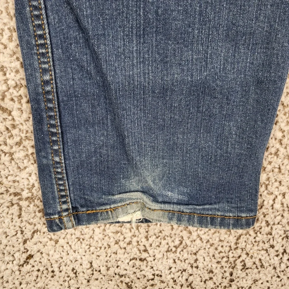 Levis 514 Mens Jeans W34 L30 Straight Fit‎ Medium Wash Blue Denim Pants